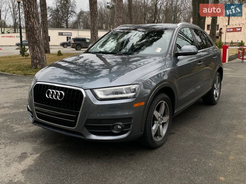 2015 Audi Q3, VIN WA1BFCFS8FR013174:plate — фото 1 (autoria)