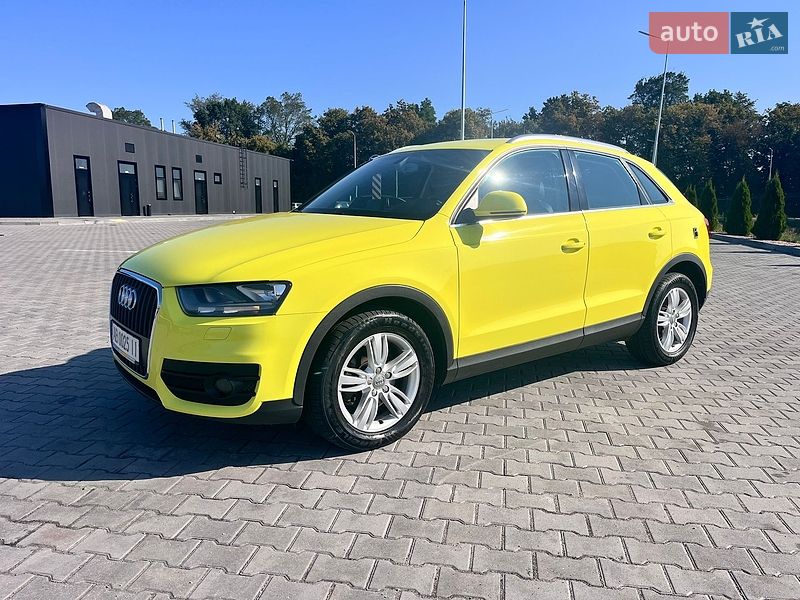Позашляховик / Кросовер Audi Q3 2012 в Вінниці