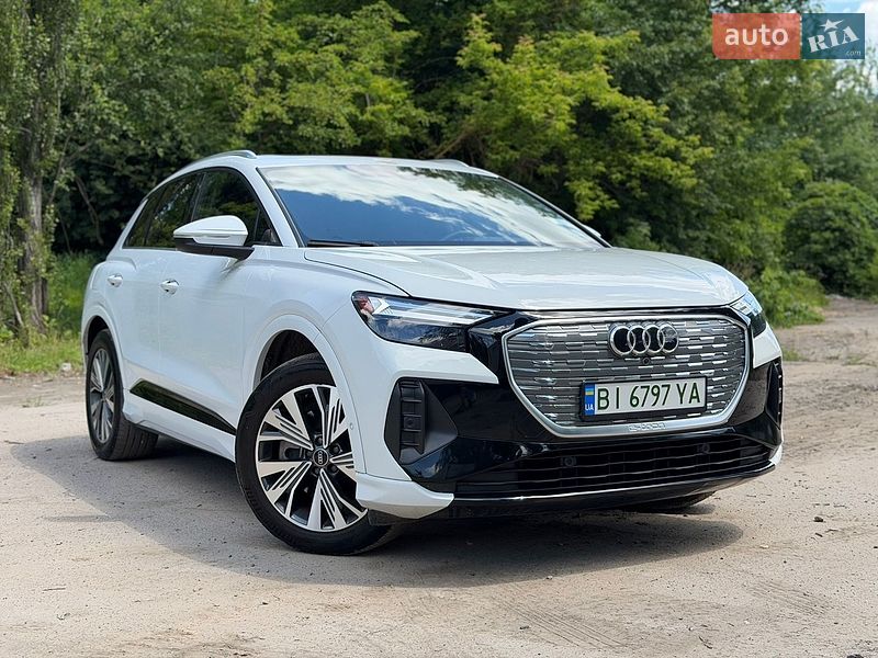 2022 Audi Q4 E-Tron, VIN WA1BCBFZ9PP016467:plate — фото 1 (autoria)