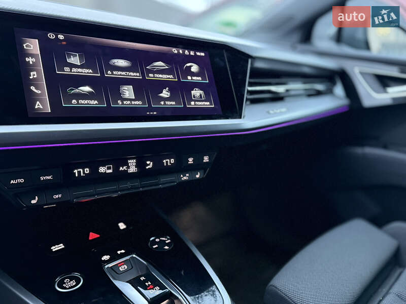 Позашляховик / Кросовер Audi Q4 Sportback e-tron 2023 в Житомирі фото 14 Позашляховик / Кросовер Audi Q4 Sportback e-tron 2023 в Житомирі