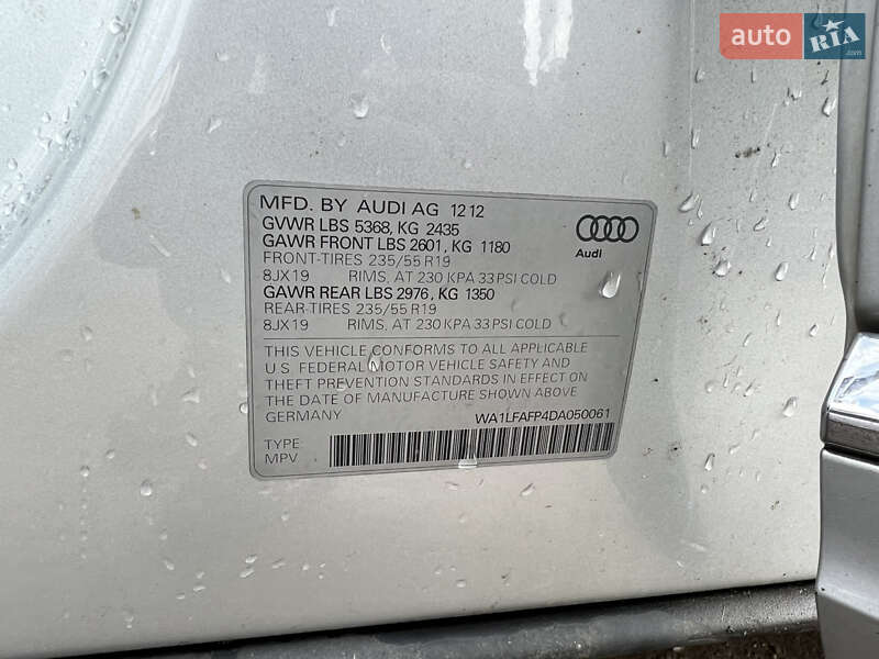 Внедорожник / Кроссовер Audi Q5 2013 в Стрые фото 13 Внедорожник / Кроссовер Audi Q5 2013 в Стрые