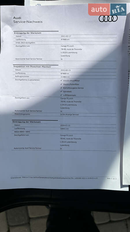 Позашляховик / Кросовер Audi Q5 2018 в Мукачевому фото 58 Позашляховик / Кросовер Audi Q5 2018 в Мукачевому