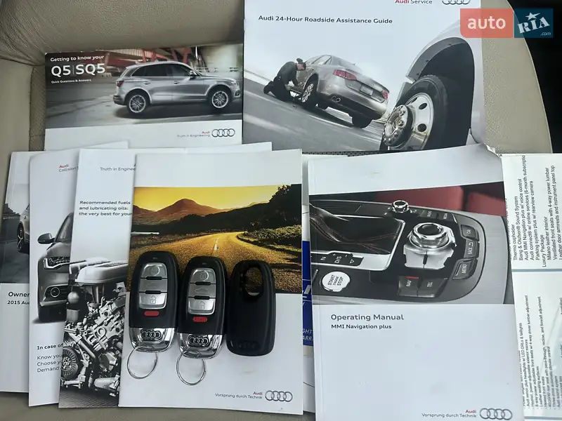 Позашляховик / Кросовер Audi Q5 2015 в Львові документ