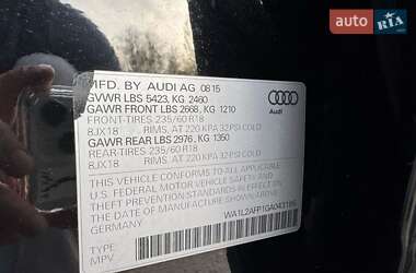 Позашляховик / Кросовер Audi Q5 2015 в 