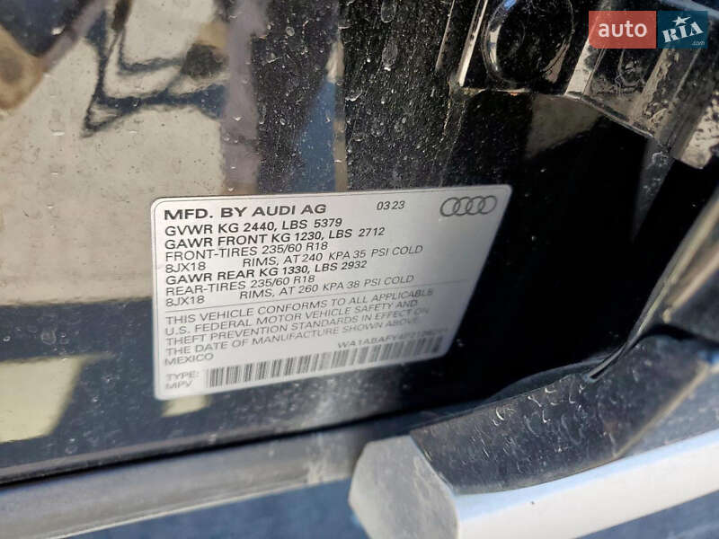 Внедорожник / Кроссовер Audi Q5 2023 в Киеве