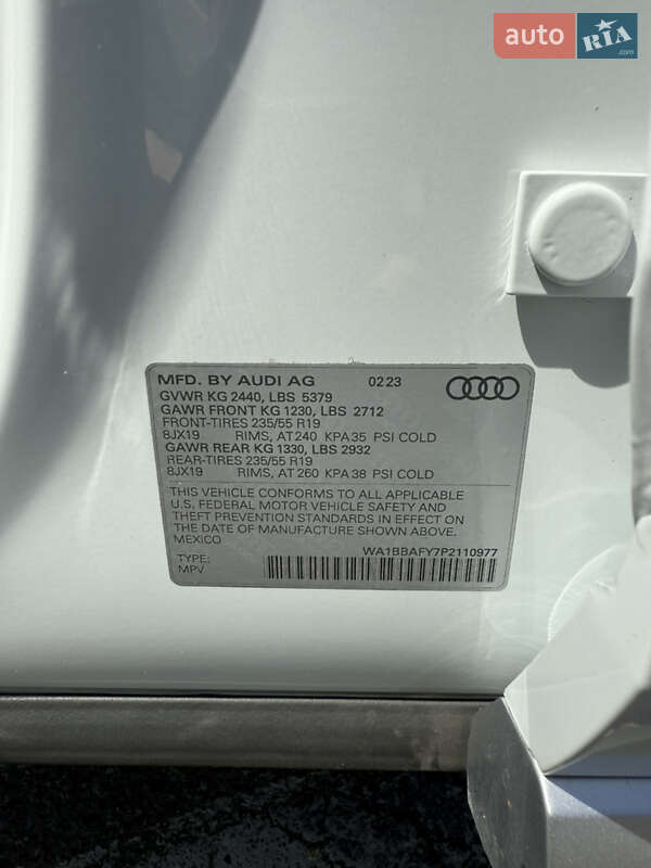 Внедорожник / Кроссовер Audi Q5 2023 в Броварах