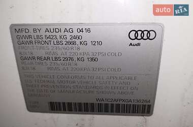 Внедорожник / Кроссовер Audi Q5 2016 в 