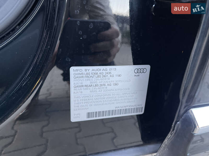Внедорожник / Кроссовер Audi Q5 2013 в Луцке