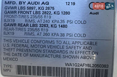Внедорожник / Кроссовер Audi Q5 2019 в 
