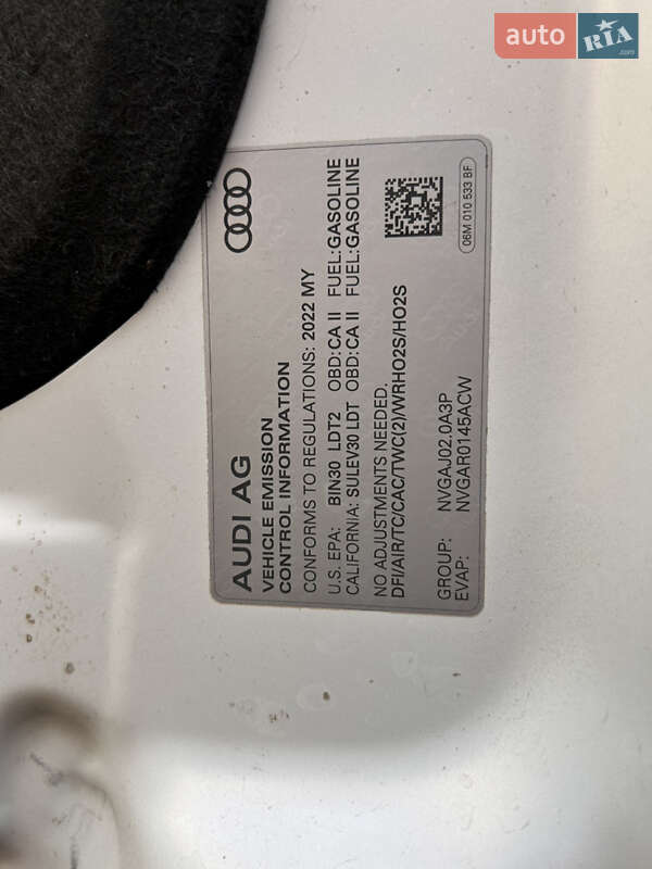 Внедорожник / Кроссовер Audi Q5 2022 в Киеве фото 15 Внедорожник / Кроссовер Audi Q5 2022 в Киеве