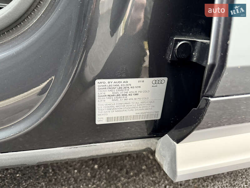 Позашляховик / Кросовер Audi Q5 2018 в Вінниці