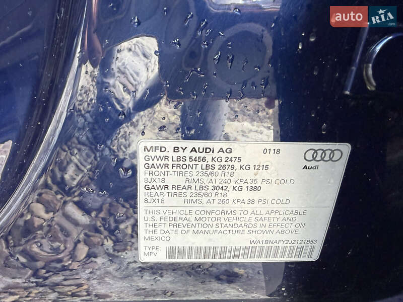 Позашляховик / Кросовер Audi Q5 2018 в Стрию фото 81 Позашляховик / Кросовер Audi Q5 2018 в Стрию