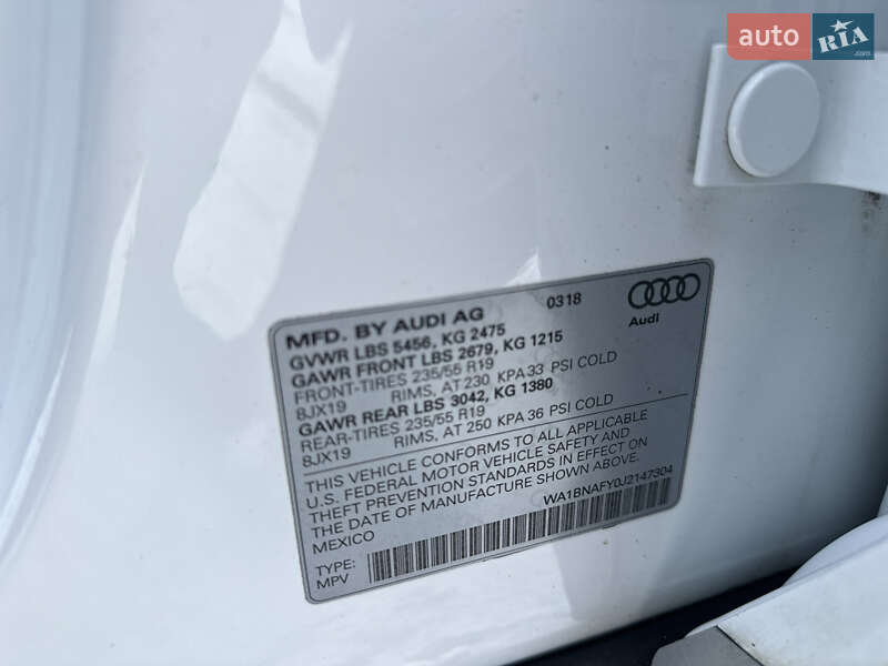 Позашляховик / Кросовер Audi Q5 2018 в Рівному фото 52 Позашляховик / Кросовер Audi Q5 2018 в Рівному