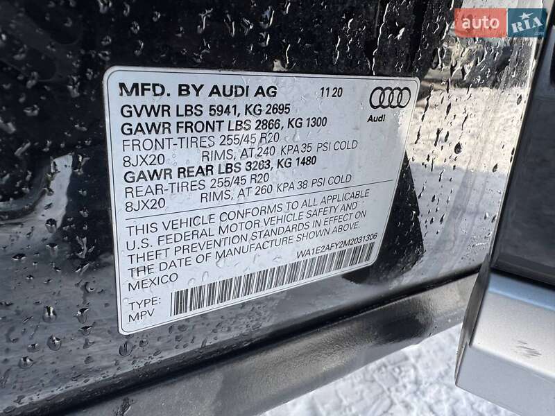 Внедорожник / Кроссовер Audi Q5 2020 в Львове