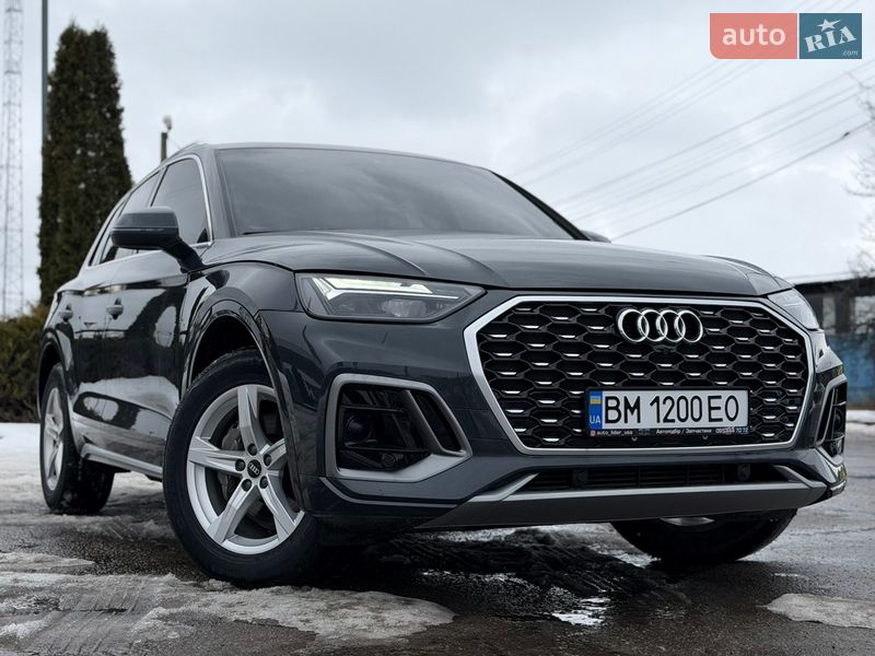 2020 Audi Q5, VIN WA1AAAFY4M2017781:plate — фото 1 (autoria)