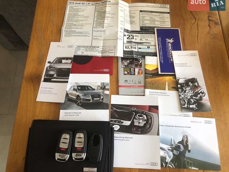 Внедорожник / Кроссовер Audi Q5 2015 в Ирпене