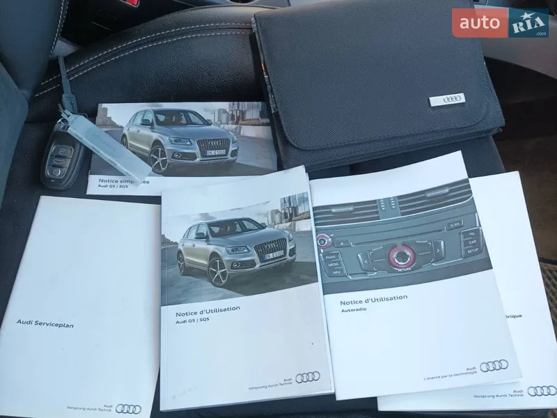 Внедорожник / Кроссовер Audi Q5 2013 в Львове документ