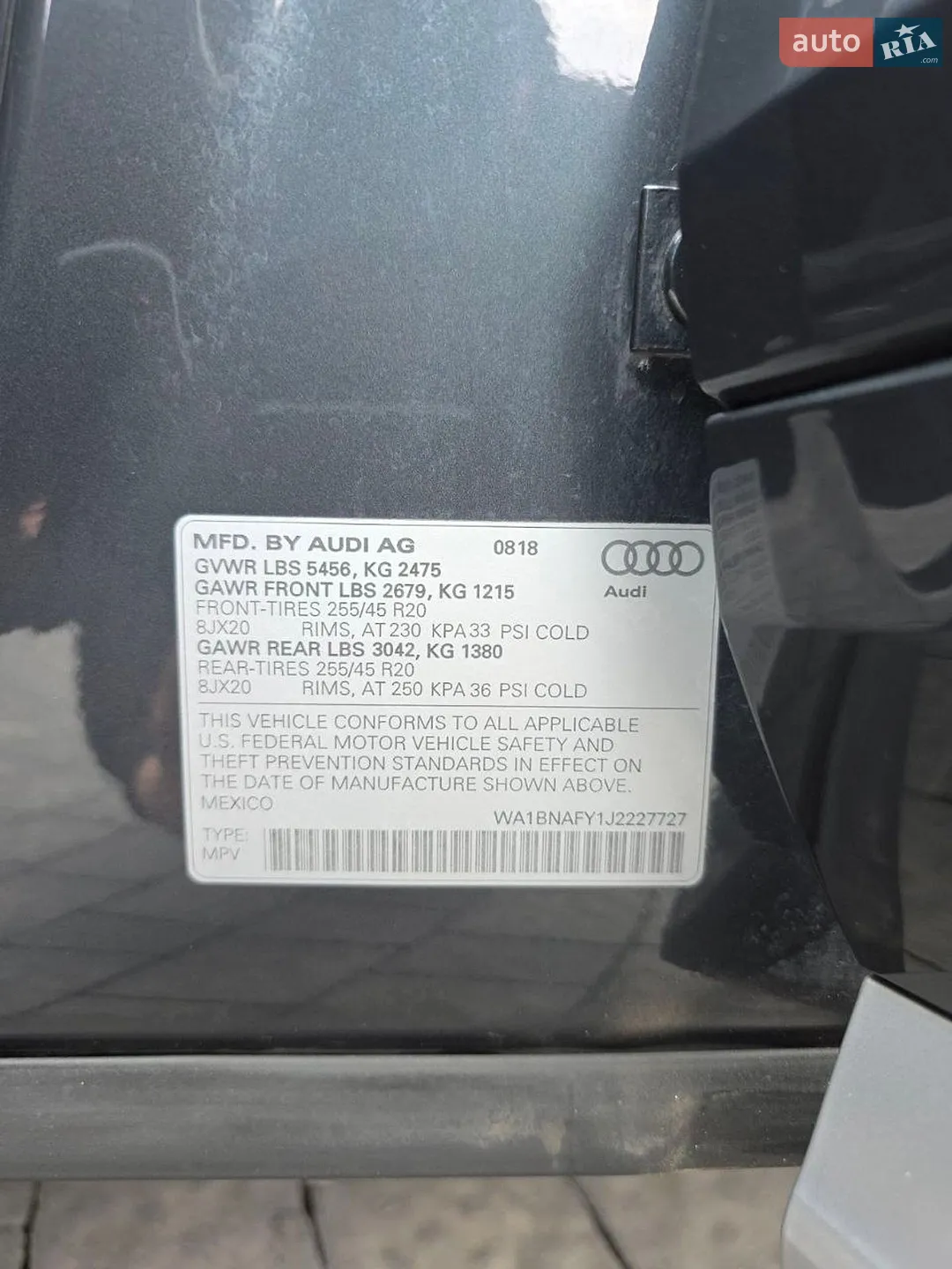 2018 Audi Q5 - мініатюра 61