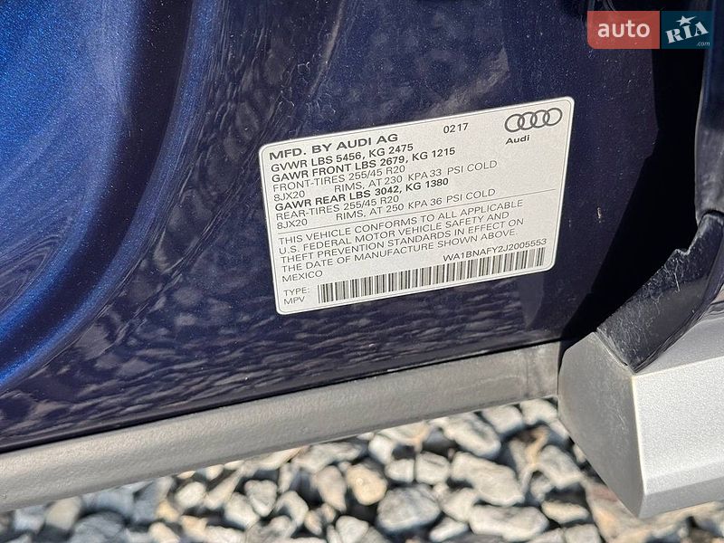 Позашляховик / Кросовер Audi Q5 2018 в Стрию