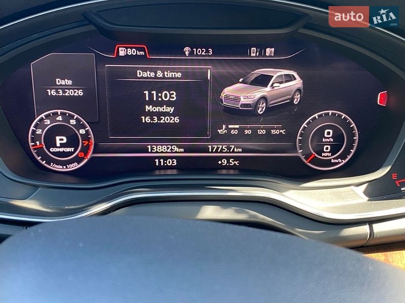 Внедорожник / Кроссовер Audi Q5 2017 в Шепетовке