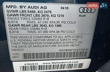Внедорожник / Кроссовер Audi Q5 2018 в Тернополе фото 19 Внедорожник / Кроссовер Audi Q5 2018 в Тернополе