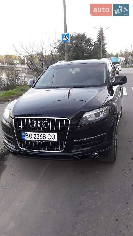 Внедорожник / Кроссовер Audi Q7 2013 в Тернополе