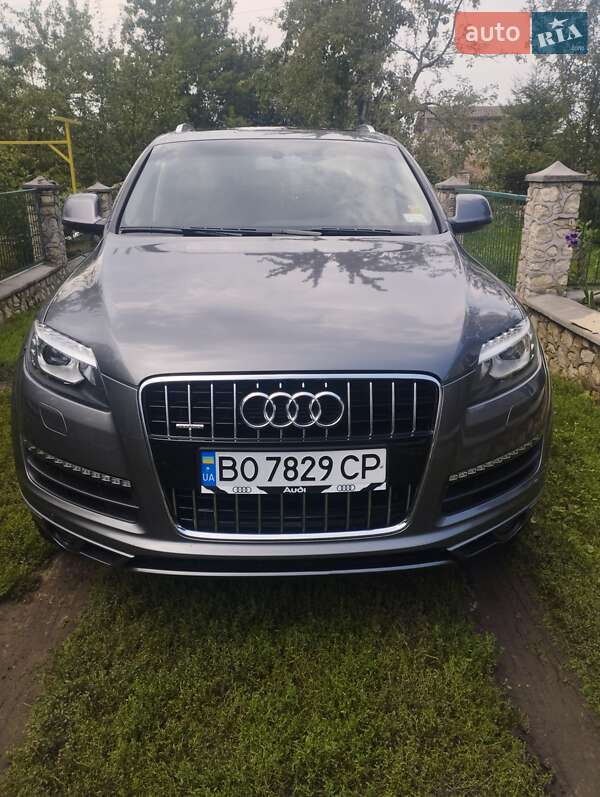Внедорожник / Кроссовер Audi Q7 2015 в Тернополе
