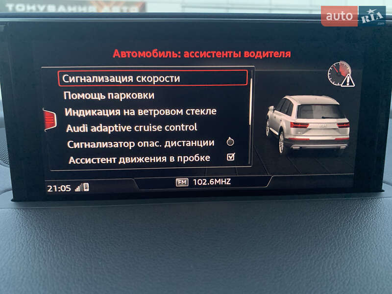 Внедорожник / Кроссовер Audi Q7 2017 в Виннице