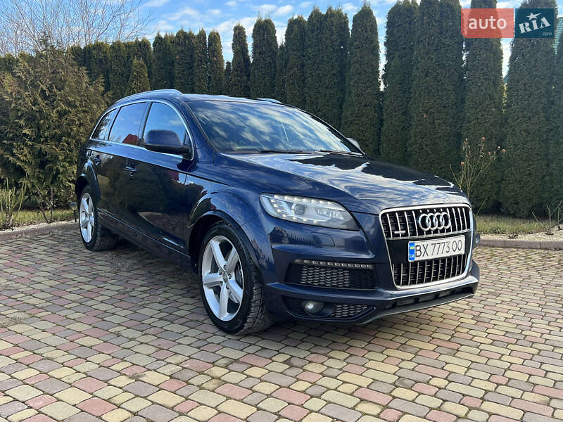 Внедорожник / Кроссовер Audi Q7 2013 в Каменец-Подольском