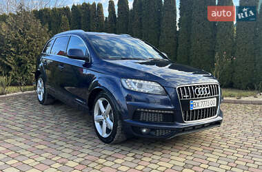 Внедорожник / Кроссовер Audi Q7 2013 в 