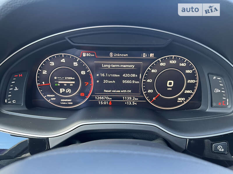 Внедорожник / Кроссовер Audi Q7 2016 в Черновцах