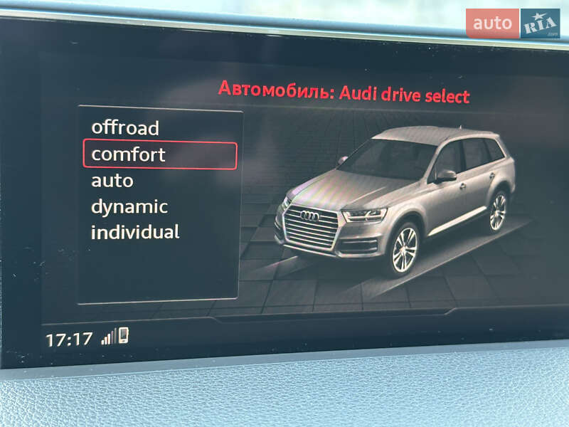 Внедорожник / Кроссовер Audi Q7 2017 в Харькове