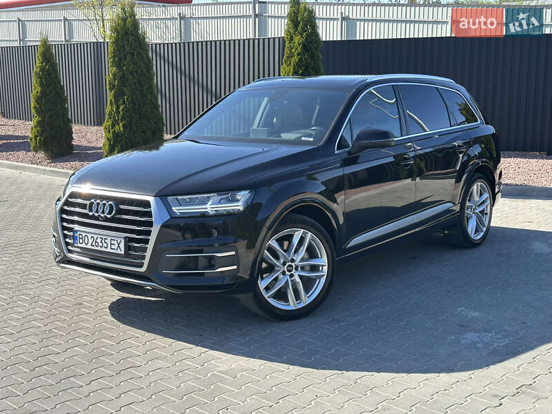 Внедорожник / Кроссовер Audi Q7 2018 в Тернополе