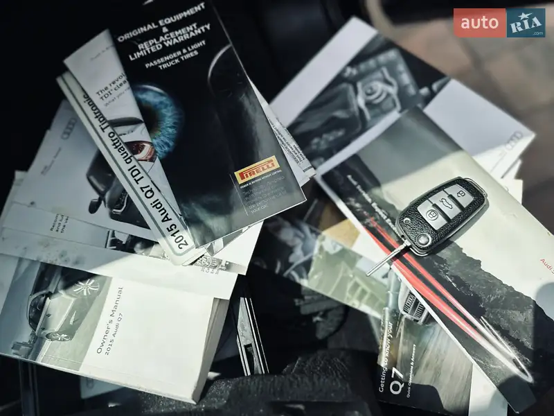 Внедорожник / Кроссовер Audi Q7 2015 в Нижней Апше документ
