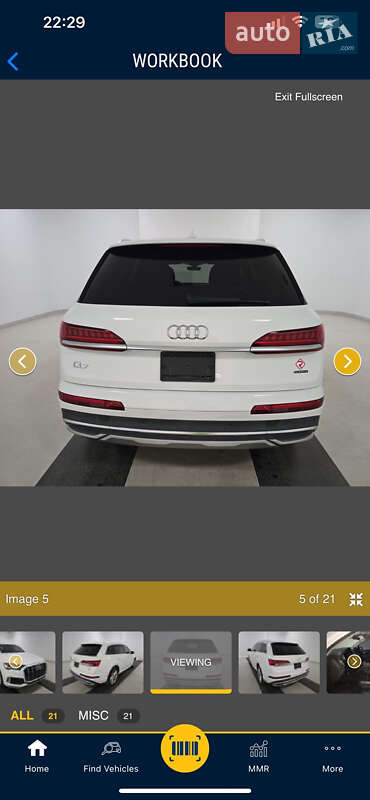 Внедорожник / Кроссовер Audi Q7 2020 в Львове