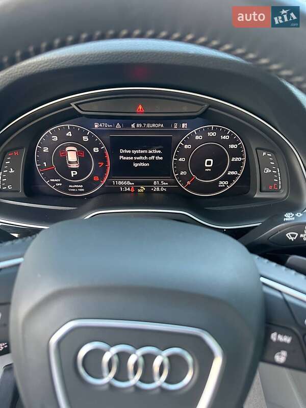 Внедорожник / Кроссовер Audi Q7 2019 в Одессе
