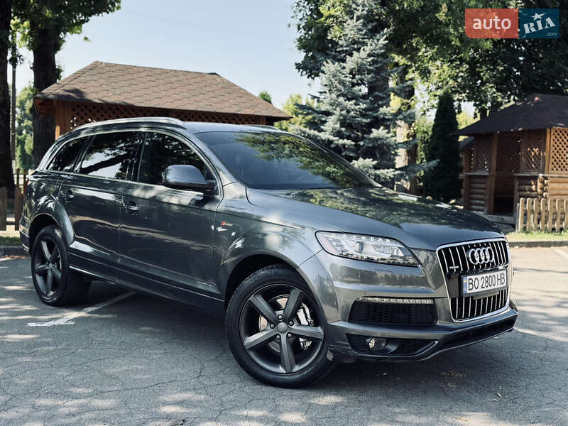 Внедорожник / Кроссовер Audi Q7 2013 в Тернополе
