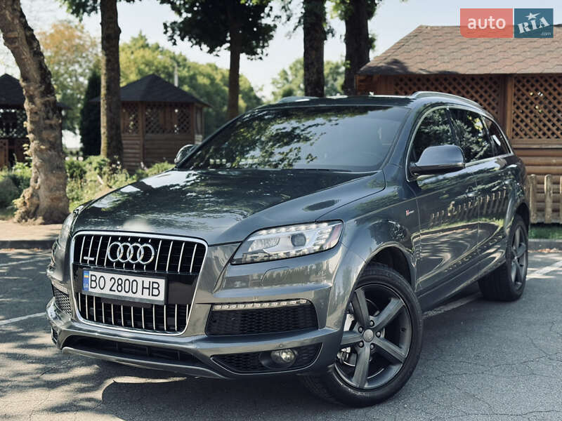 Внедорожник / Кроссовер Audi Q7 2013 в Тернополе