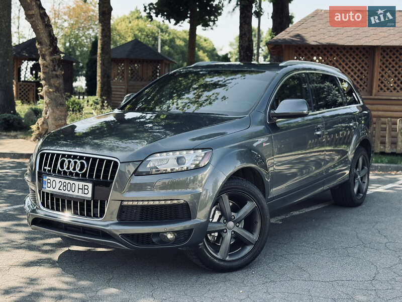 Позашляховик / Кросовер Audi Q7 2013 в Тернополі