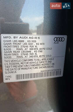Позашляховик / Кросовер Audi Q7 2015 в 