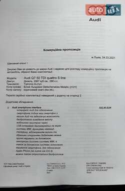 Позашляховик / Кросовер Audi Q7 2021 в 