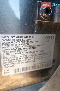 Внедорожник / Кроссовер Audi Q7 2020 в 