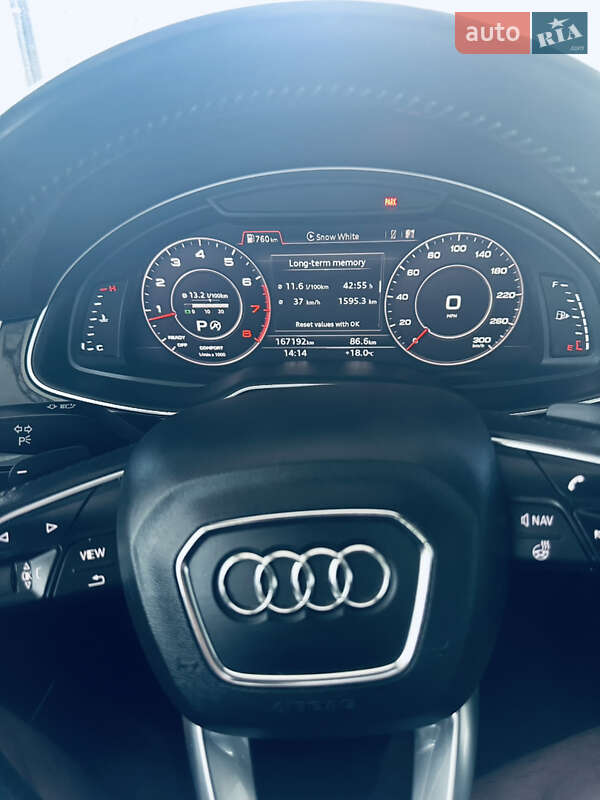 Внедорожник / Кроссовер Audi Q7 2016 в Одессе