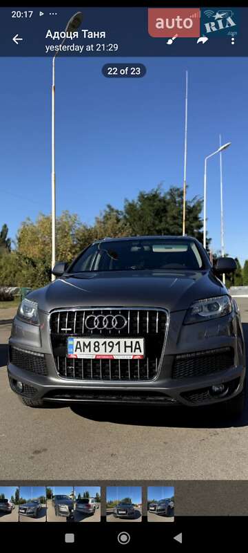 Внедорожник / Кроссовер Audi Q7 2013 в Сумах