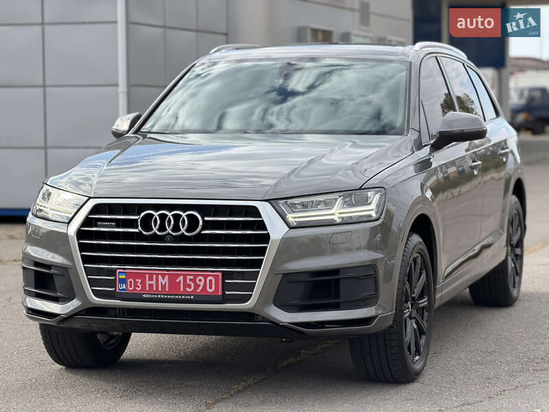 Позашляховик / Кросовер Audi Q7 2017 в Запоріжжі