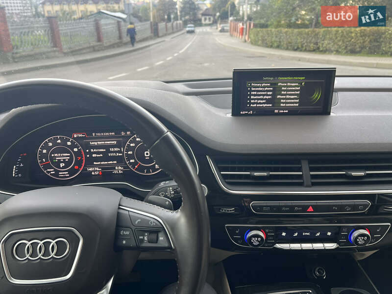 Позашляховик / Кросовер Audi Q7 2018 в Дніпрі