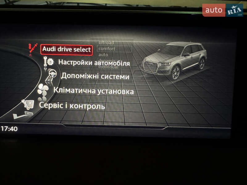 Внедорожник / Кроссовер Audi Q7 2017 в Киеве фото 50 Внедорожник / Кроссовер Audi Q7 2017 в Киеве