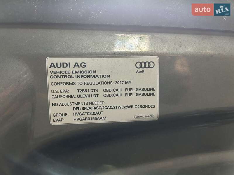 Внедорожник / Кроссовер Audi Q7 2017 в Киеве