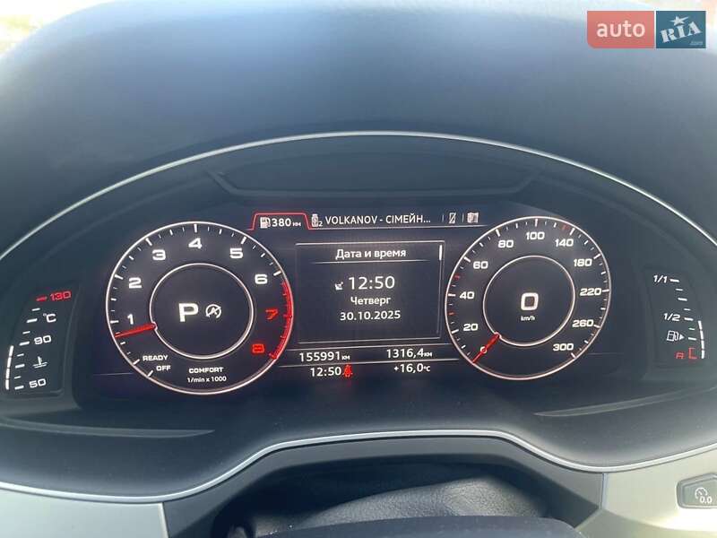 Позашляховик / Кросовер Audi Q7 2017 в Києві