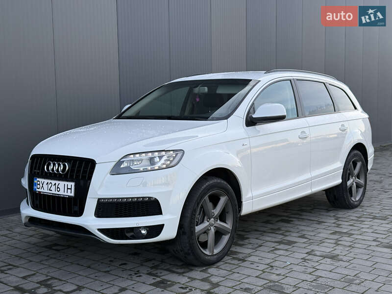 Позашляховик / Кросовер Audi Q7 2013 в Хмельницькому